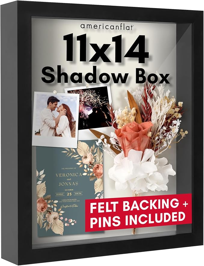 Americanflat 11x14 Shadow Box Frame by Americanflat