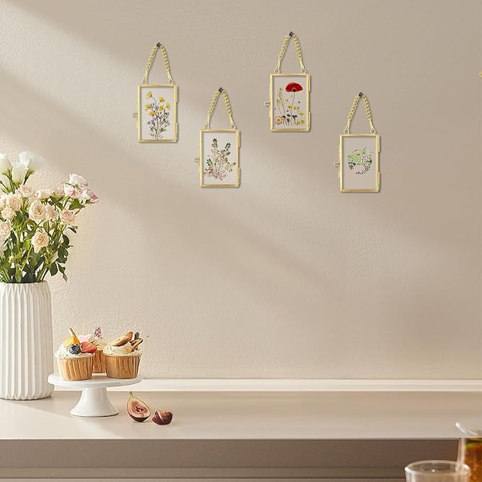 FOCHIER F 4 Pcs Pressed Flower Frame - Image 9