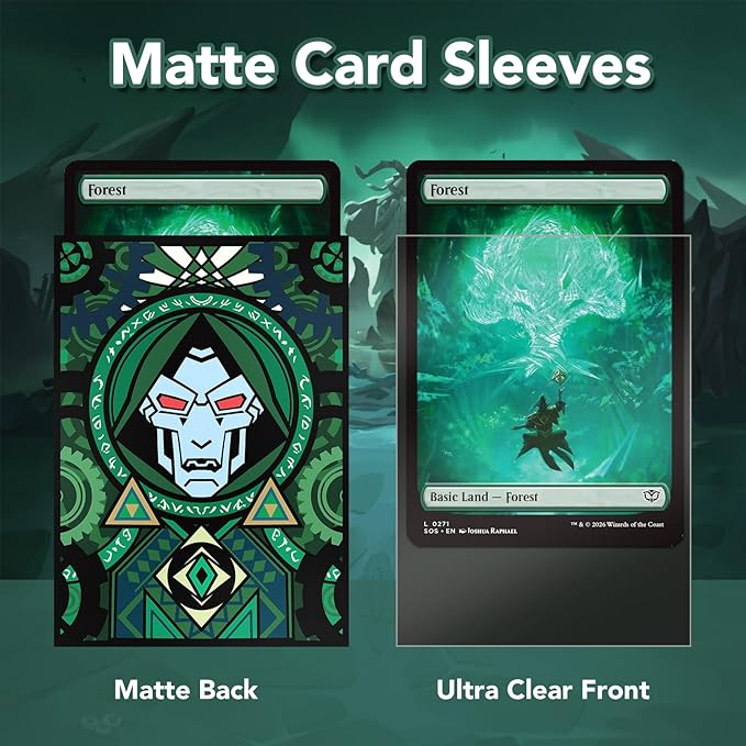 MTG Card Sleeves 100ct, Smooth Shuffle, Art Card Sleeves Deck Protector - Image 2