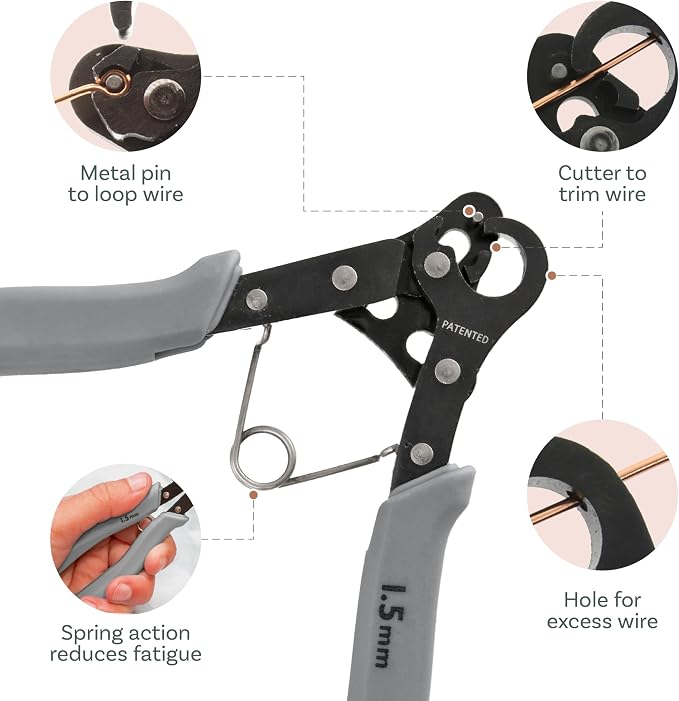 The Beadsmith Original One Step Loopers | 3-Piece Combo Pack, includes 1.5 mm - Image 5