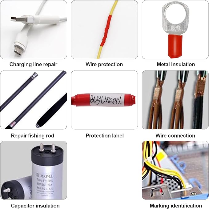 Heat Shrink Tubing 4:1 Dual Wall Adhesive Liner Wires Cable Wraps Connection Protection (Clear, 1/2"-18ft)