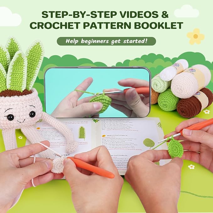 Crochet Kit for Beginners, Beginner Crochet Kit for Adults - Image 2