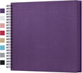 potricher 12 x 12 Inch Large Inch DIY Scrapbook Photo Album 80 Pages Thick by potricher