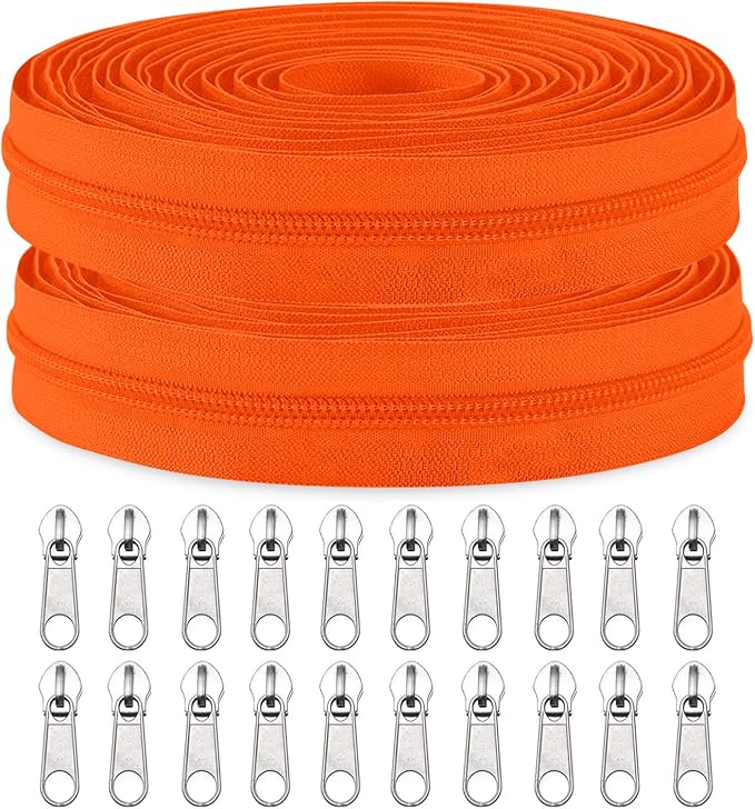 Sawoake Bulk 10 Yards Zipper by Zipper