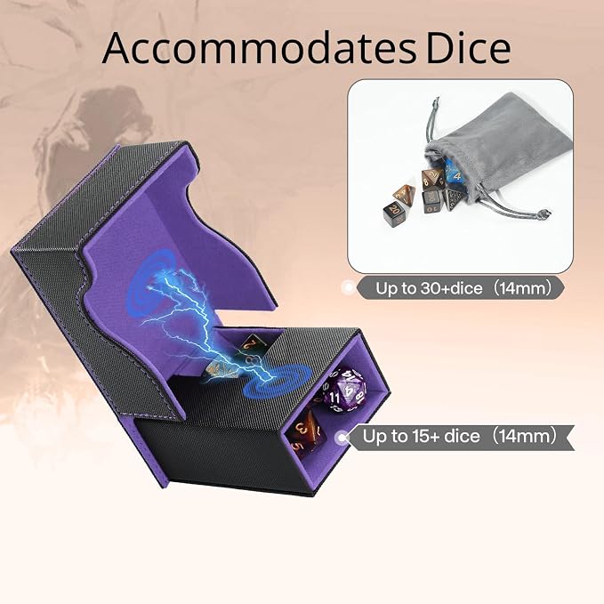 Dice Tower and Tray, Foldable Portable Dice Rolling Tower, Dice Roller Accessory - Image 3