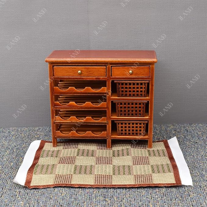 iLAND Miniature Dollhouse Accessories of Carpet - Image 2