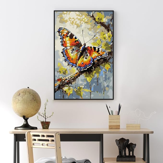 Yezavesu Framed Paint by Numbers Kit - Image 2