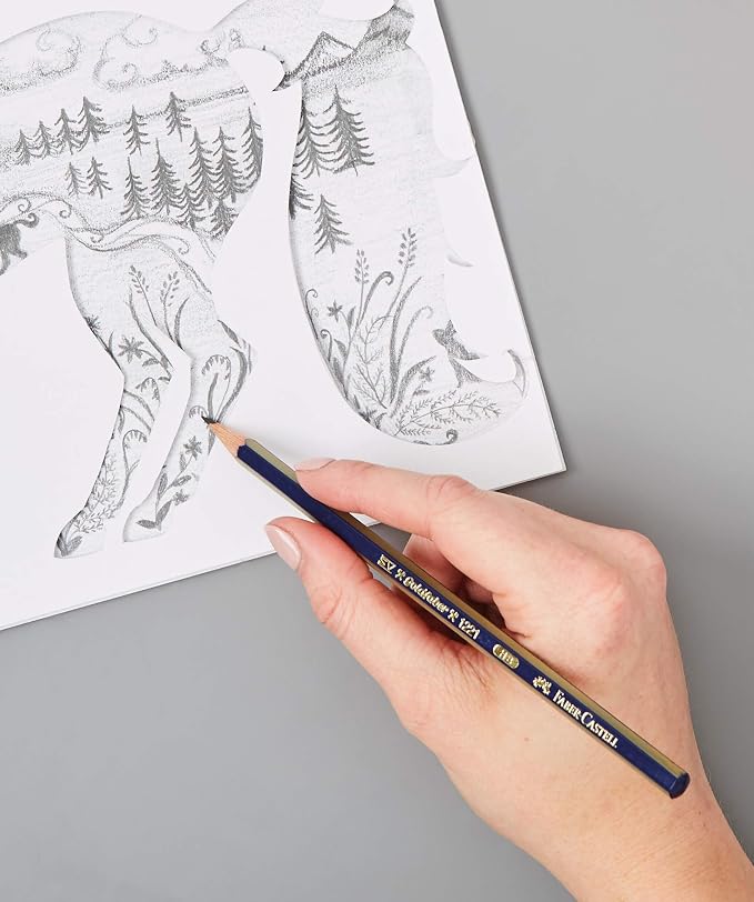 Faber-Castell Goldfaber Artists' Graphite 4H Pencil - Image 2