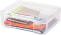 IRIS USA Fits 12" x 12" Paper, Thick Portable Plastic Scrapbook Project Case by IRISUSA