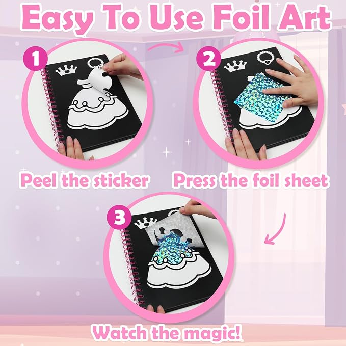 FUNNYB&G Mess-Free Foil Art Craft - Image 3