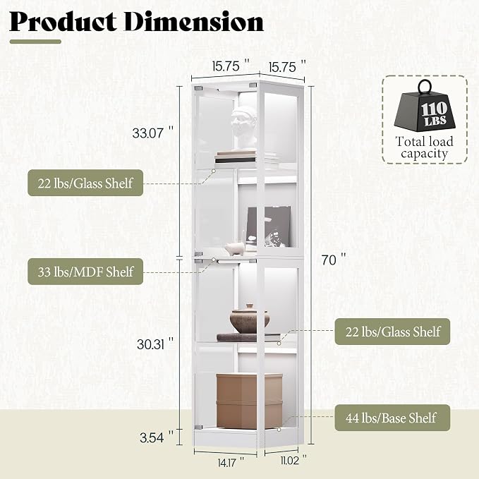 AMERLIFE RGB Display Cabinet - Image 2