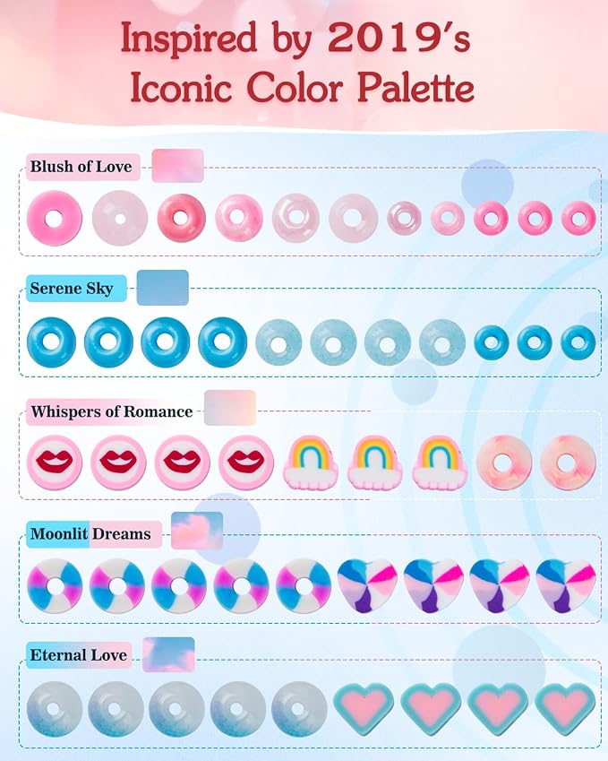 Goldwise Lover Themed Friendship Bracelet Kit - Image 2