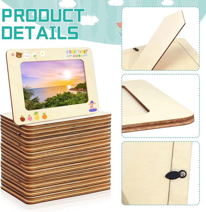 VOKOY 40 Pack Wooden Picture Frames - Image 3