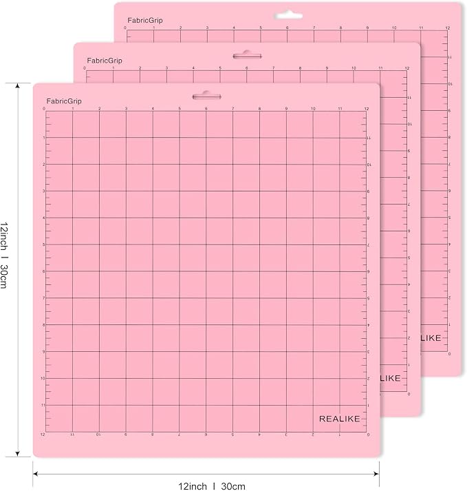REALIKE 12x12 FabricGrip Cutting Mat Compatible - Image 2
