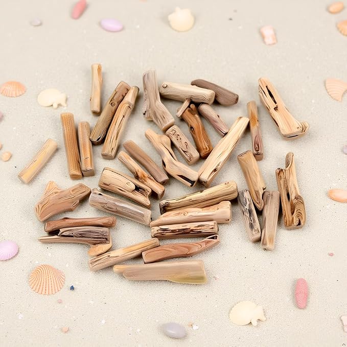 20 Pcs Natural Driftwood Pieces - Image 4