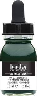 Liquitex Professional Acrylic Inks sap Green Permanent 315 30 ml by Liquitex