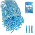 1000Pcs Heat Shrink Butt Connectors,16-14 AWG Blue Marine Grade Insulated Crimp Wire Connectors,Waterproof Electrical Connectors Butt Splice for Cable,Automotive,Boats,Home