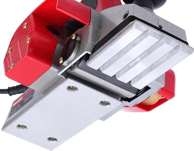 BHTOP Electric Hand Planer, Wood Planer for Woodworking, 3-1/4 Inch Corded Planer with Blades, Edge Guide（8201）