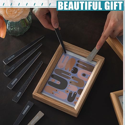 Honoson 20 Pcs Sanding Sticks for Plastic Models 3D Print Polishing Sticks - Image 7
