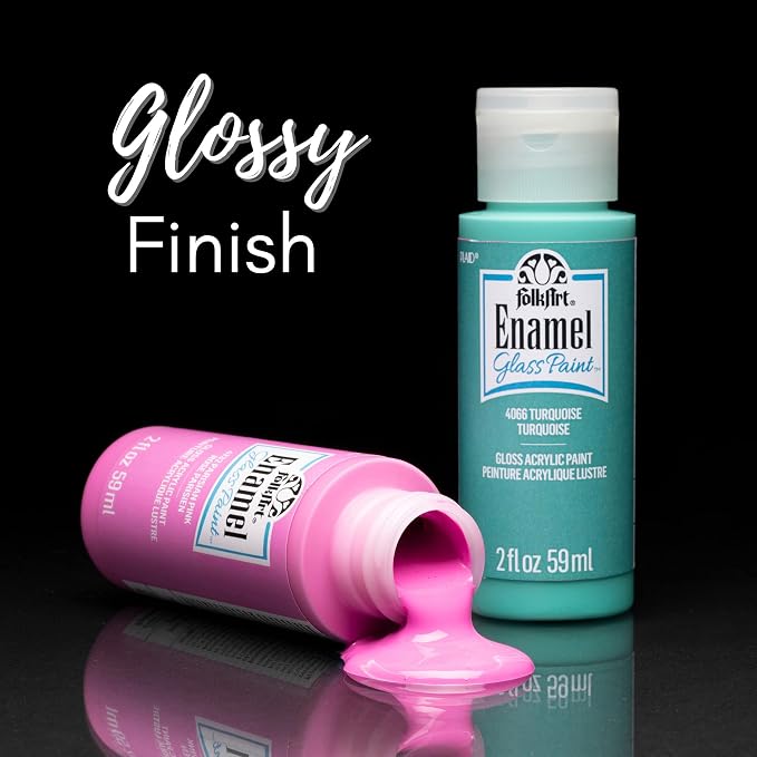 FolkArt Gloss Finish Acrylic Enamel Craft Set Designed - Image 6