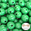 200Pcs Green Large Wooden Beads - 16mm by SMANTA