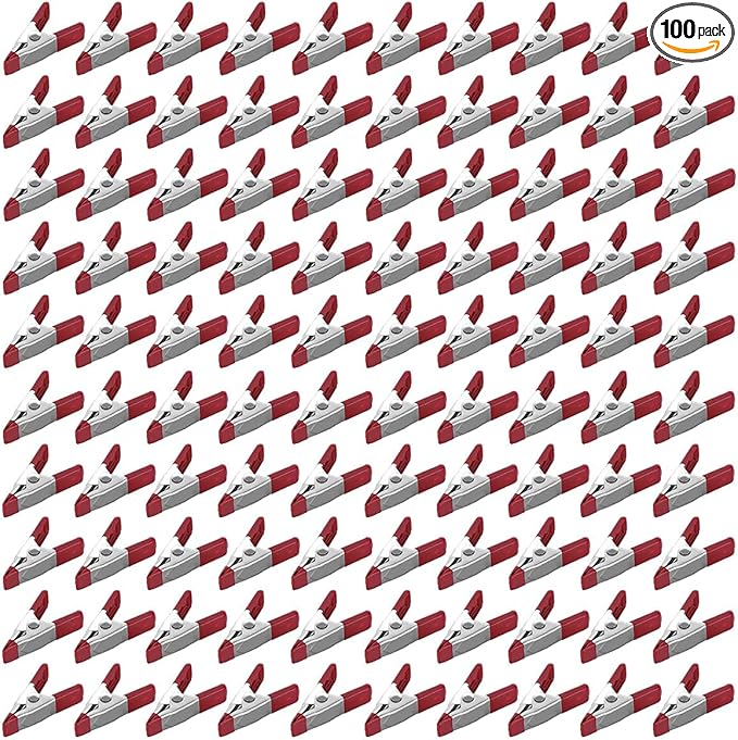 100 2" Inch Spring Metal Clamps wholesale Bulk