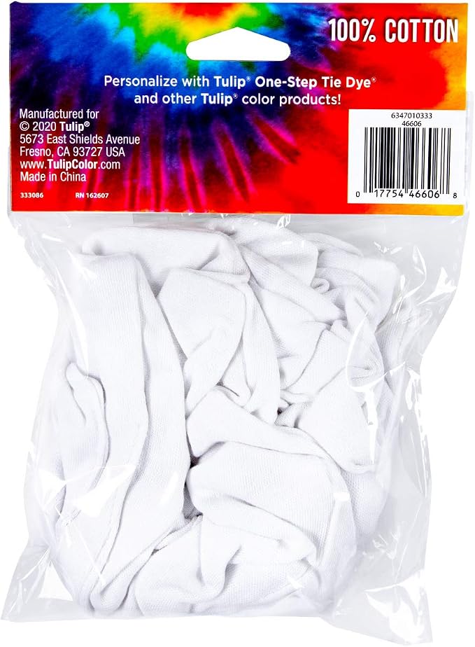 Tulip Scrunchies 4 Pack Tie Dye Accessory - Image 3