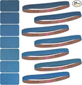 1x30 Inch Sanding Belts 21 Pcs 7 Grits Sizes (3 Each of 40/60/80/120/150/240/400 Grits) Heavy Duty Belt Sander Zirconia Belt Sander Paper for Wood, Metal, Stainless Steel, Cars, and Furniture