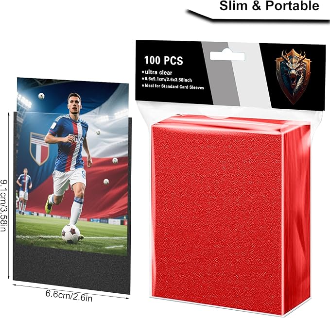 1000 Count Card Sleeves for Trading Cards, Premium Matte Standard Size Card - Image 5