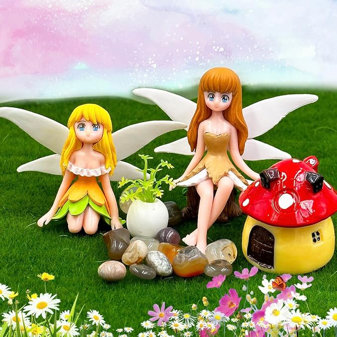Suartus Miniature Fairy Figurines - Image 3
