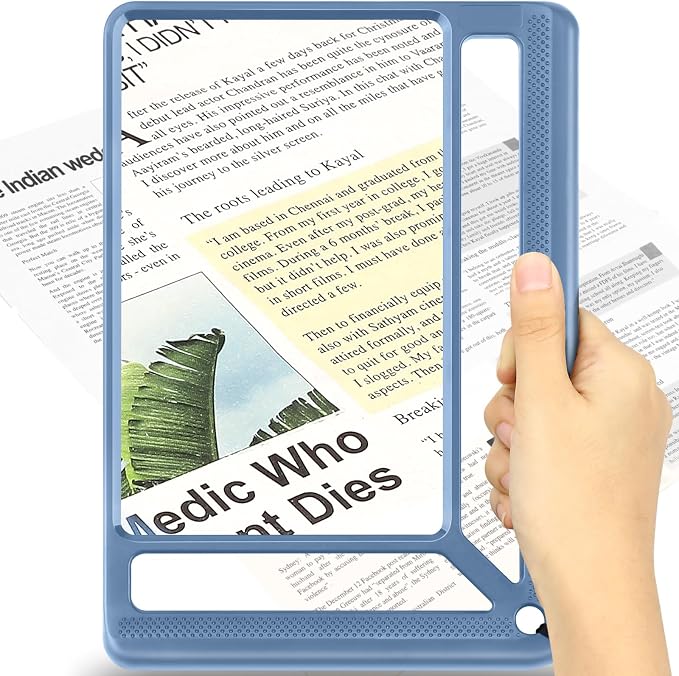 AKKYCVS 5X Full Page Magnifying Glass by AKKYCVS