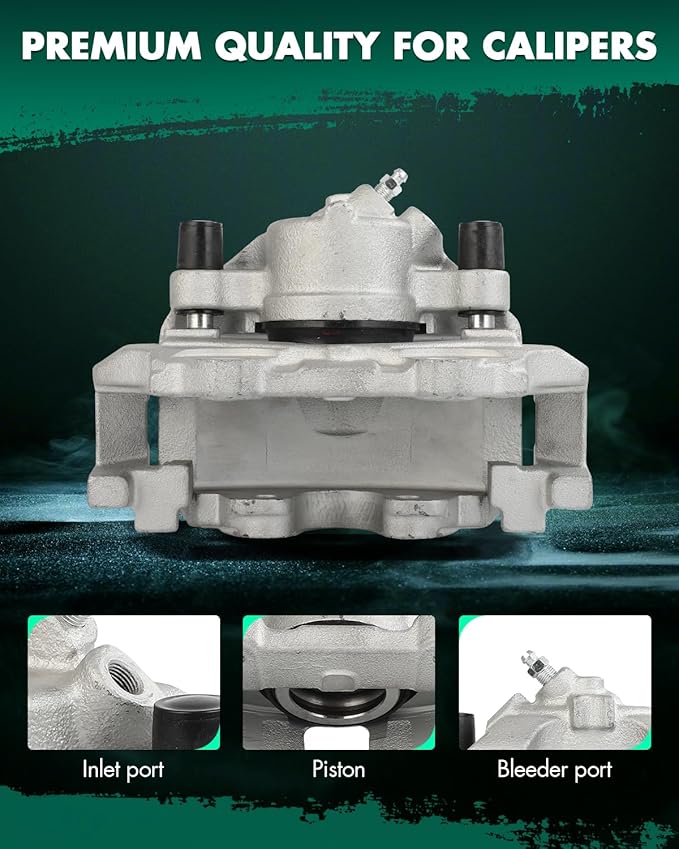 SCITOO 18B5483 Front Right Disc Brake Caliper w/Bracket Fit For Ford For Escape 2013-2019,For Ford For Transit Connect 2014-2022,For Lincoln For MKC 2017-2019, Single Piston