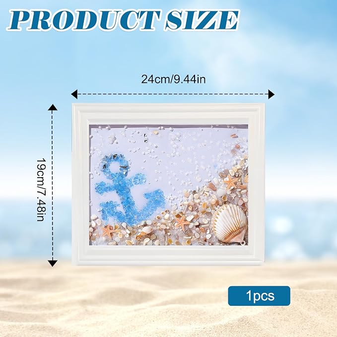 CIYOJA Sea Glass Stained Glass Kit Anchor – DIY Craft Kit - Image 8
