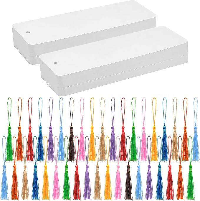 DSYIL 100 Set Blank Bookmarks by DSYIL