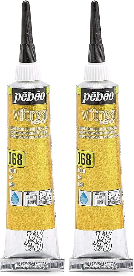 PEBEO Vitrea 160, Glass Paint Outliner, 20 ml Tube by Unknown