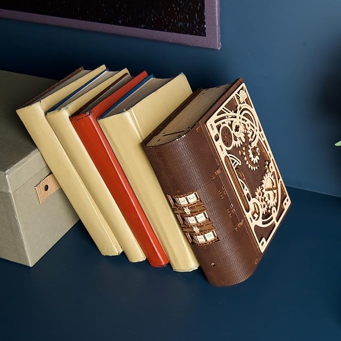 UGEARS Book of Secrets 3D Wooden Puzzles - Image 6
