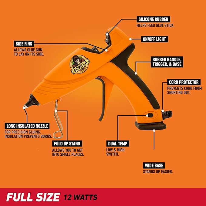 Gorilla Hot Glue Gun Kit - Image 3