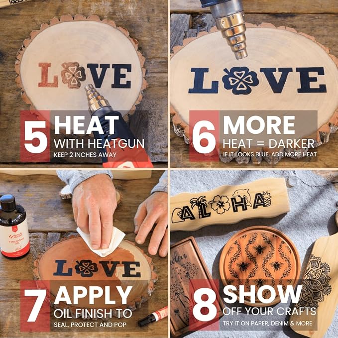 Scorch Marker - Wood Burning Marker, 2 in 1 Pyrography Kit - Image 4