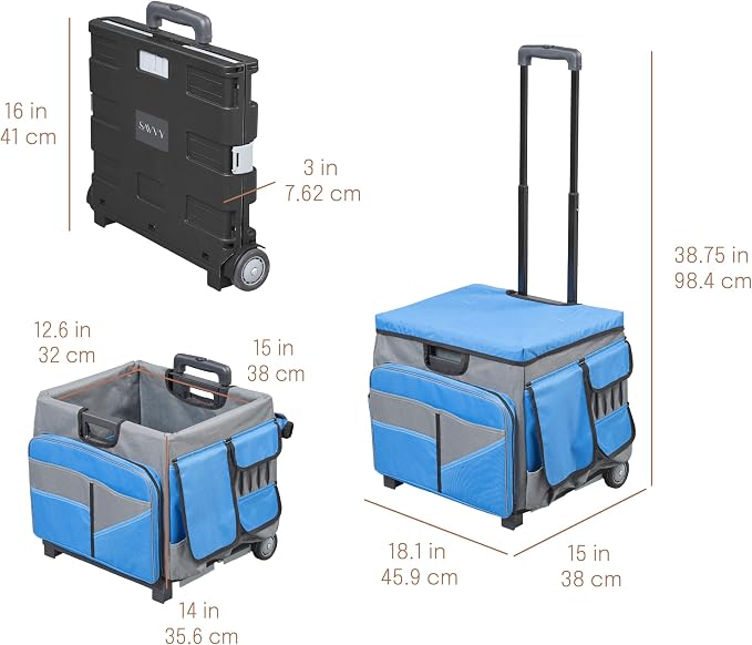 Mobile Folding Utility Cart - Image 2