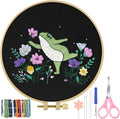 TINDTOP Embroidery Kit for Beginners Adult, Frog Embroidery Kit | Include by TINDTOP