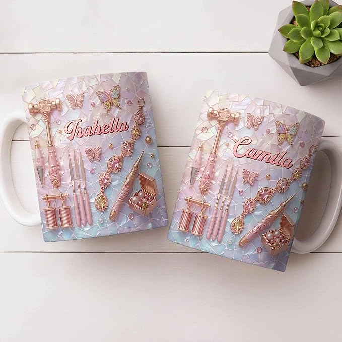 Personalized Sewing Lover Mug - Image 8