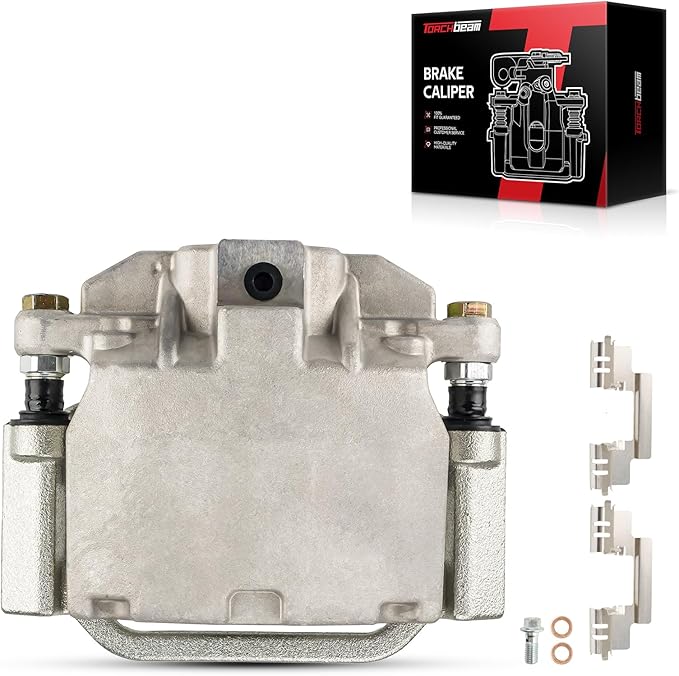 Torchbeam Rear Brake Caliper Left forChevrolet 2007 2010-2018 Silverado 1500, GMC 2007-2018 Sierra 1500, Chevrolet 2007 2014-2020 Tahoe, Rear Left Caliper Replace # 18B5030