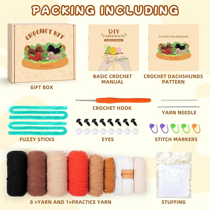 Crochet Kit for Beginners Adults - Image 3