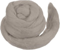 MECCANIXITY Wool Roving Yarn Soft Felting Wool 50g/1.76oz Pure Chunky Roving by MECCANIXITY