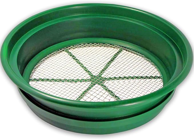 SE 13.25 Inch Wide Stackable Classifier Gold Prospecting Pan by SE