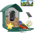 Bird Feeder with Camera, AI Identify Birds Species, FHD WiFi Outdoor Smart Bird by SecurityCameraBirdFeederCamera