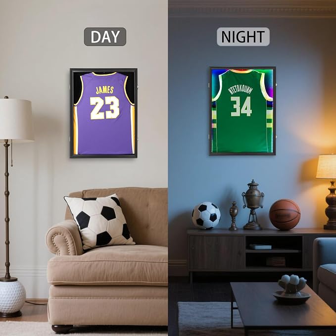 IHEIPYE LED Jersey Frame Display Case - Image 6