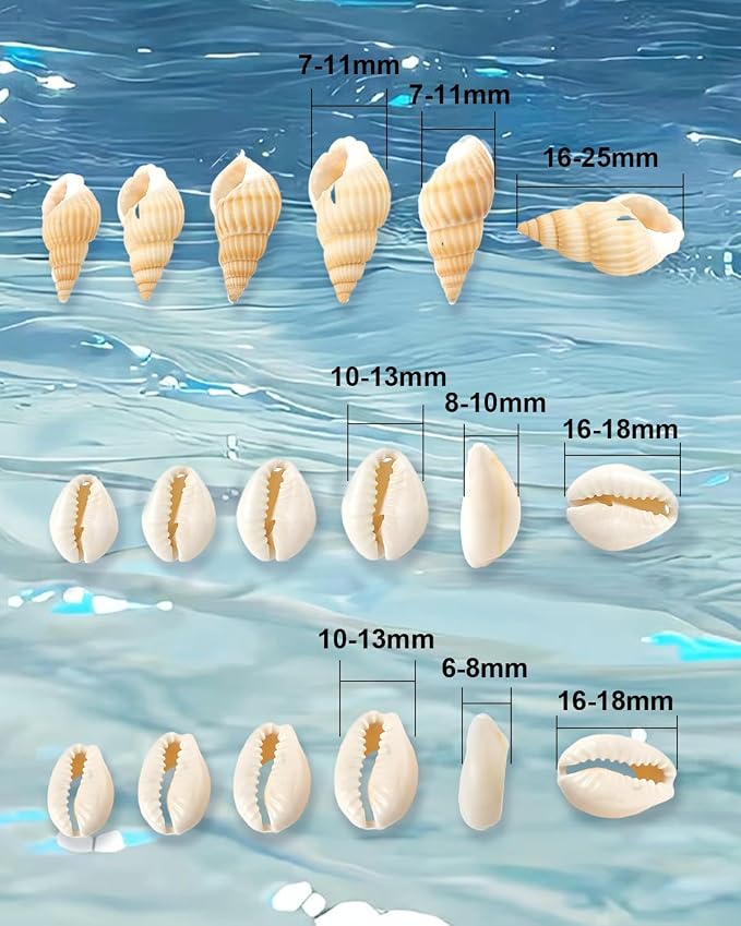 DoDoBeads 100 Pcs Natural Cut Oval Seashells - Image 2