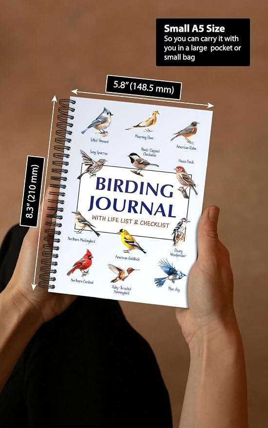 Birding Journal with Life List & Checklist A5 - Image 7