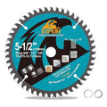 5-1/2 Inch Miter/Table Saw Blade, 48 Teeth ATB TCT Fine Finish Wood Cutting Circular Saw Blade with 5/8 Inch Arbor